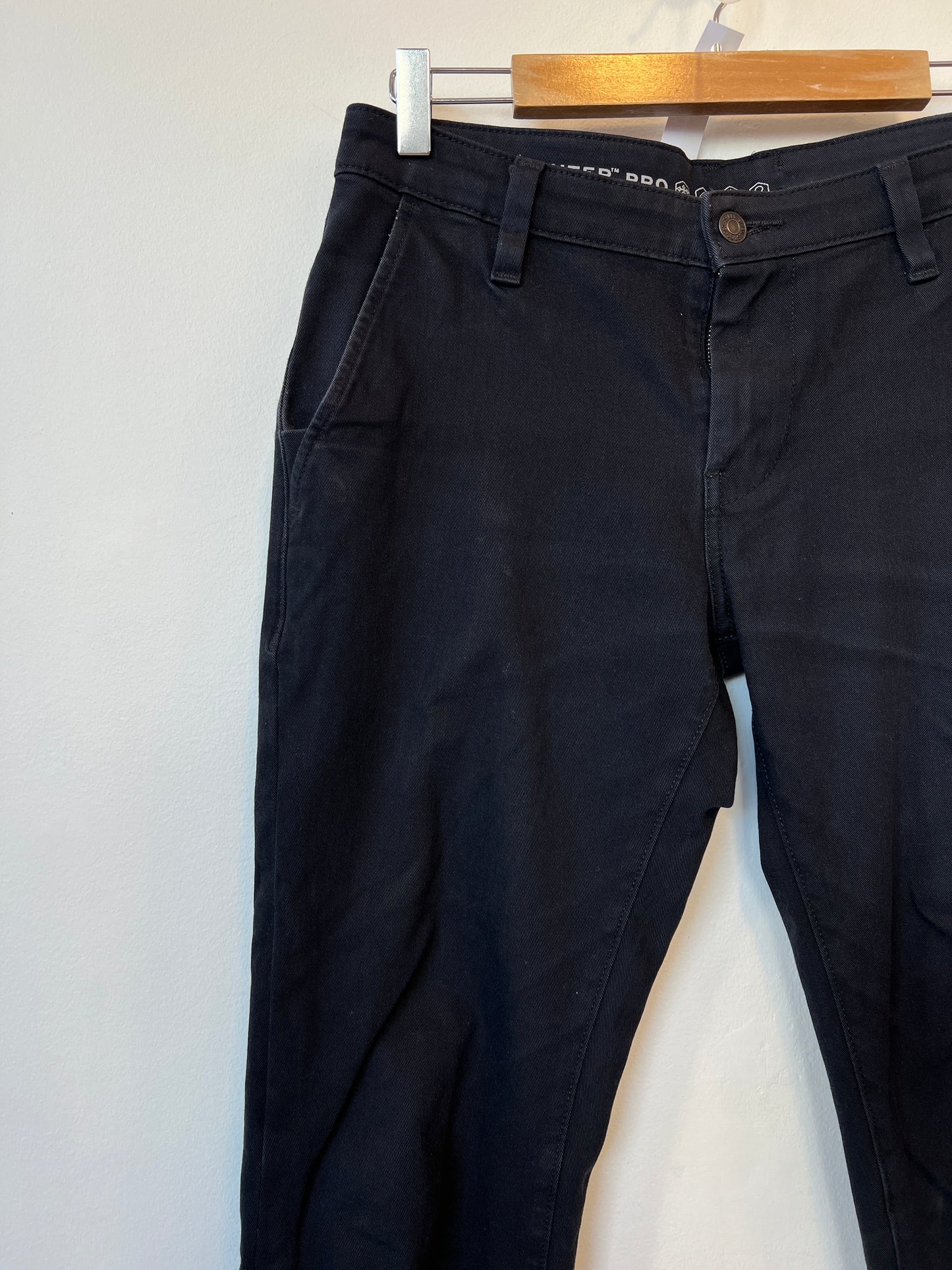 Levi's - Black straight leg work trousers