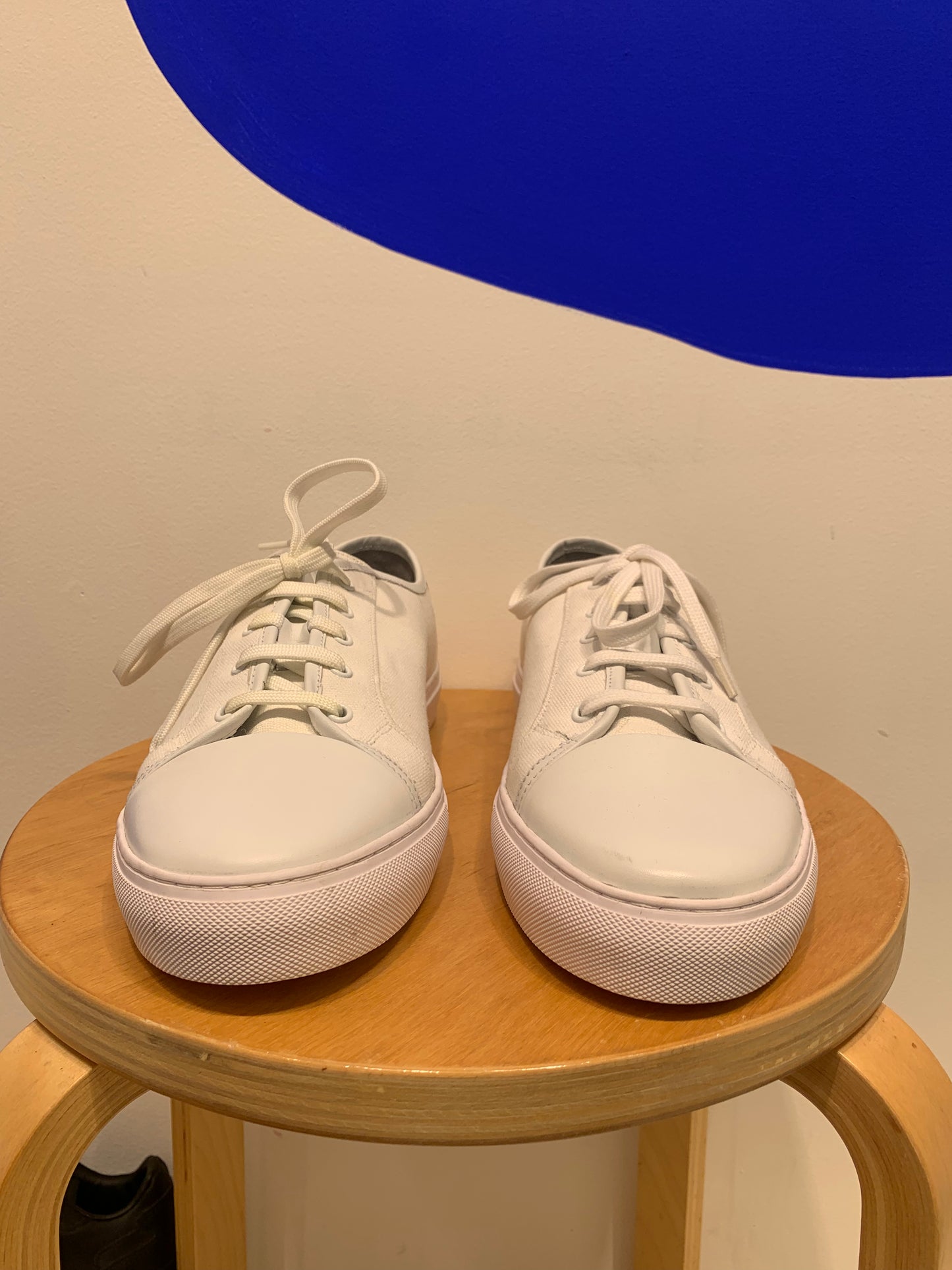 Grenson - Canvas leather insole sneakers