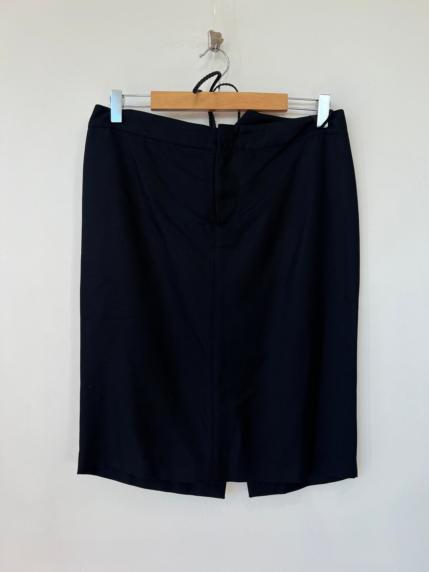 Gucci - Plaited leather belt skirt