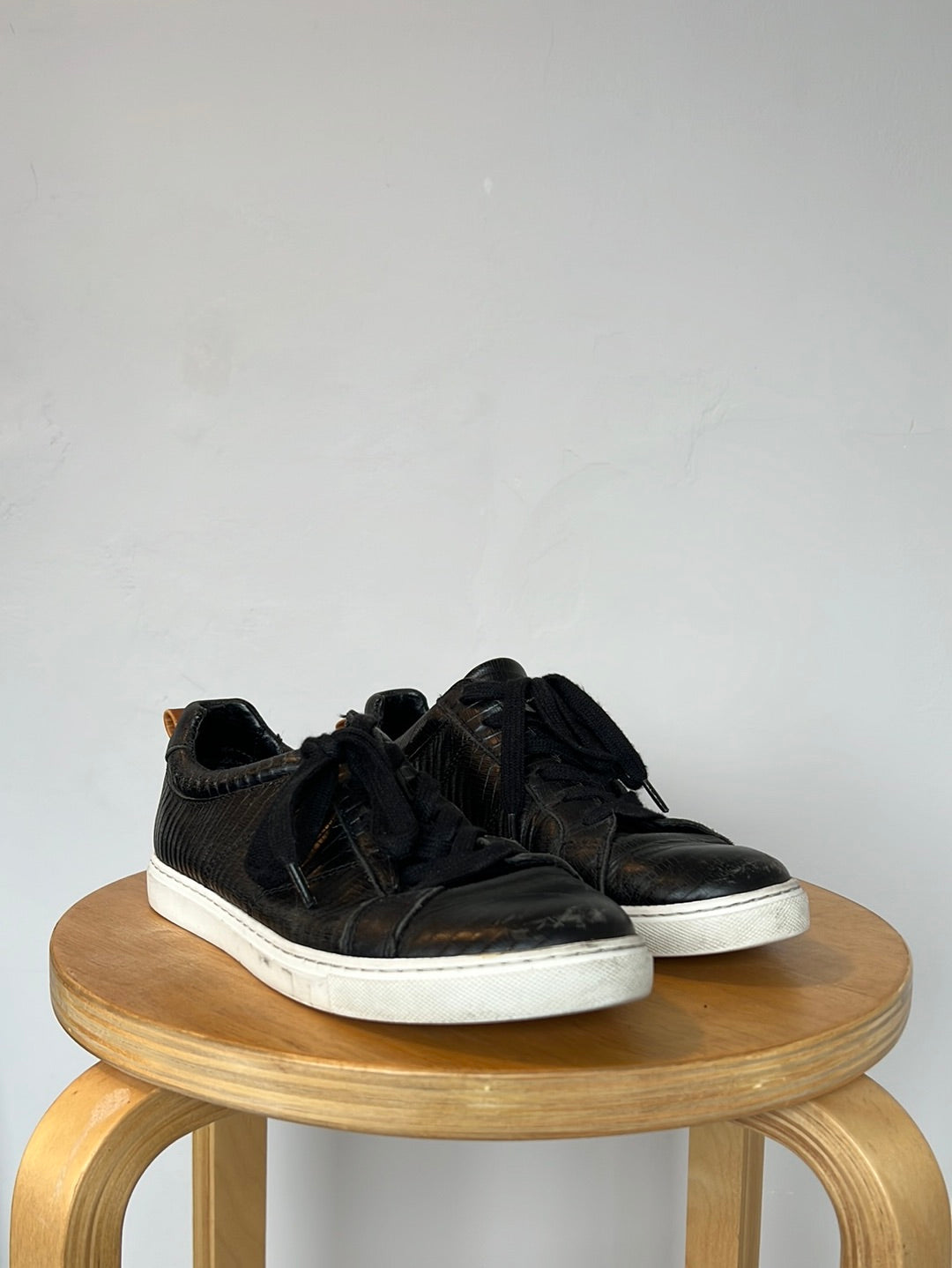 Whistles - Snake leather trainers