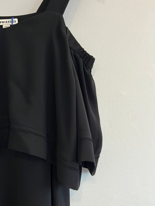 Whistles- Bardot strap midi dress