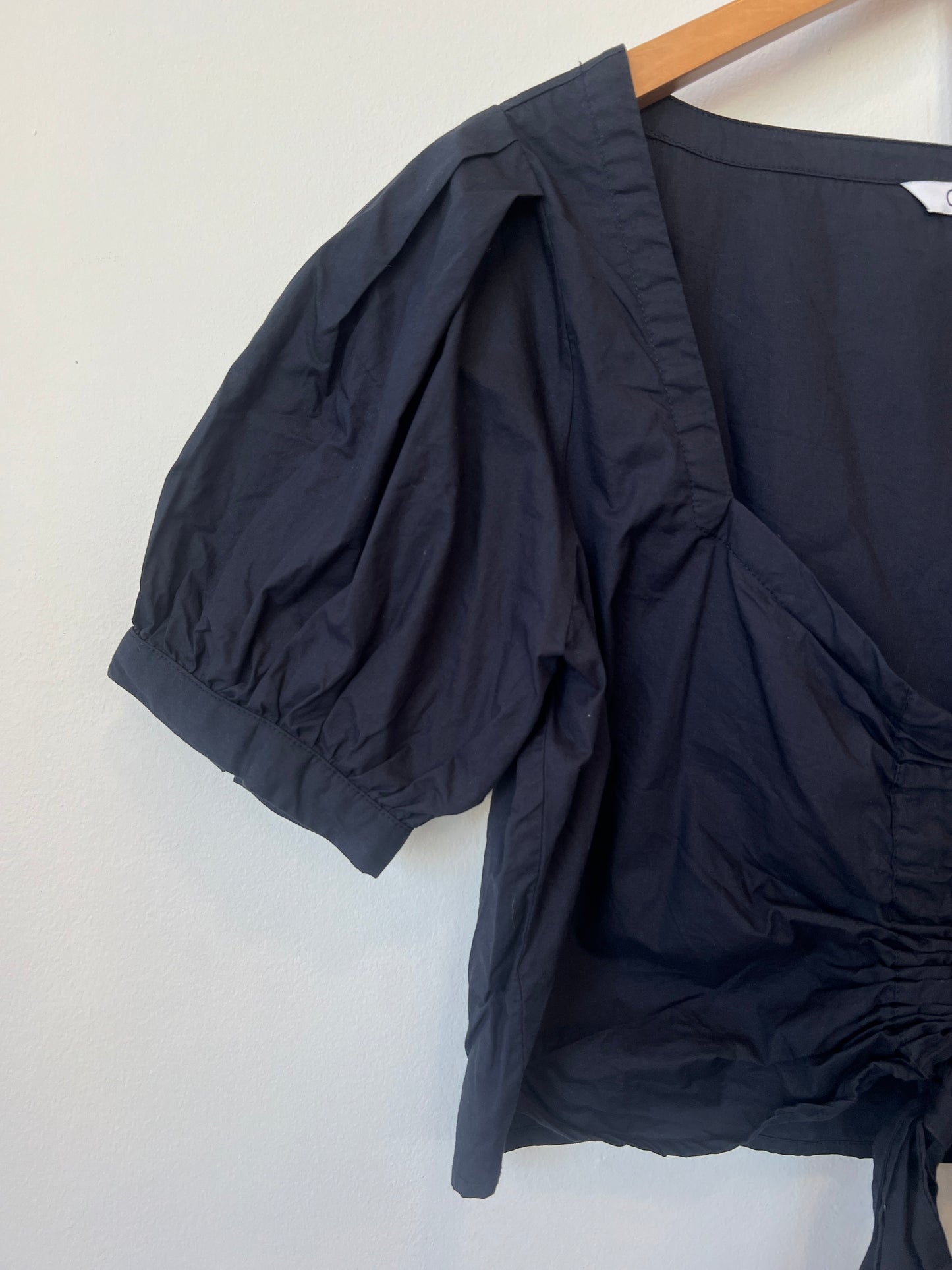 Omnes - Cropped cotton top