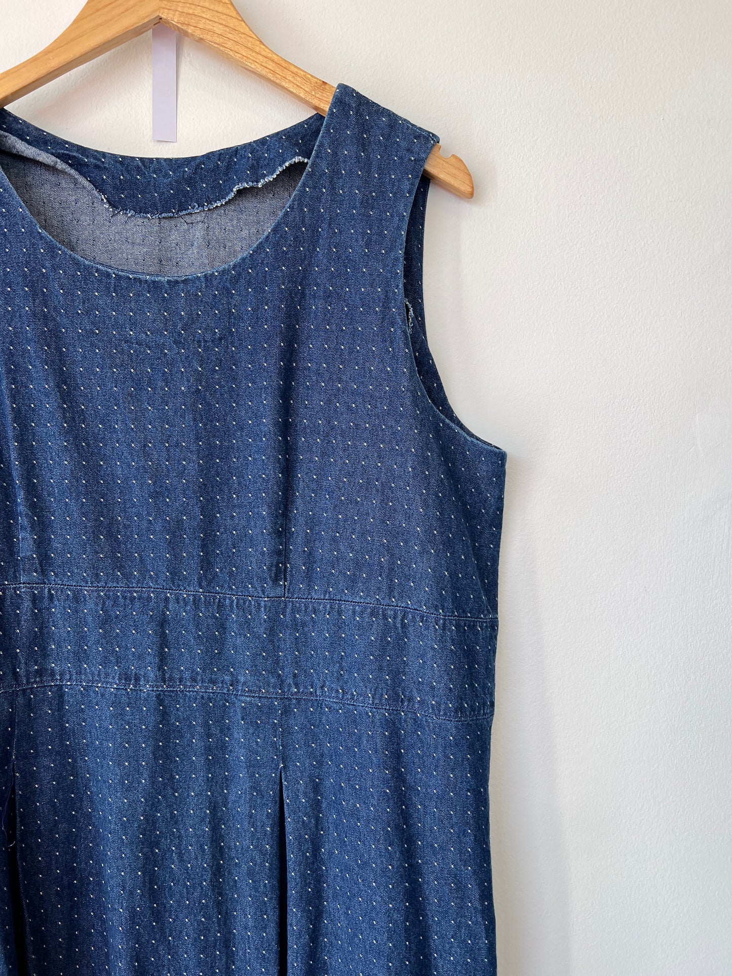 No Label - Dotty denim dress