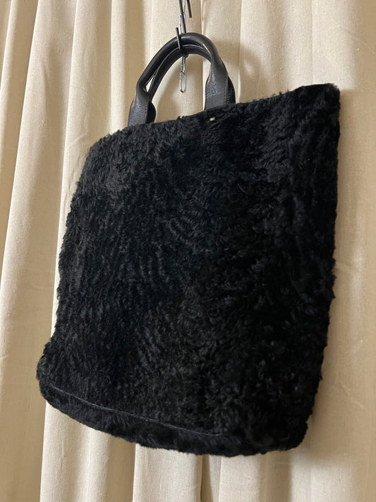 Dries Van Noten - Shearling bag