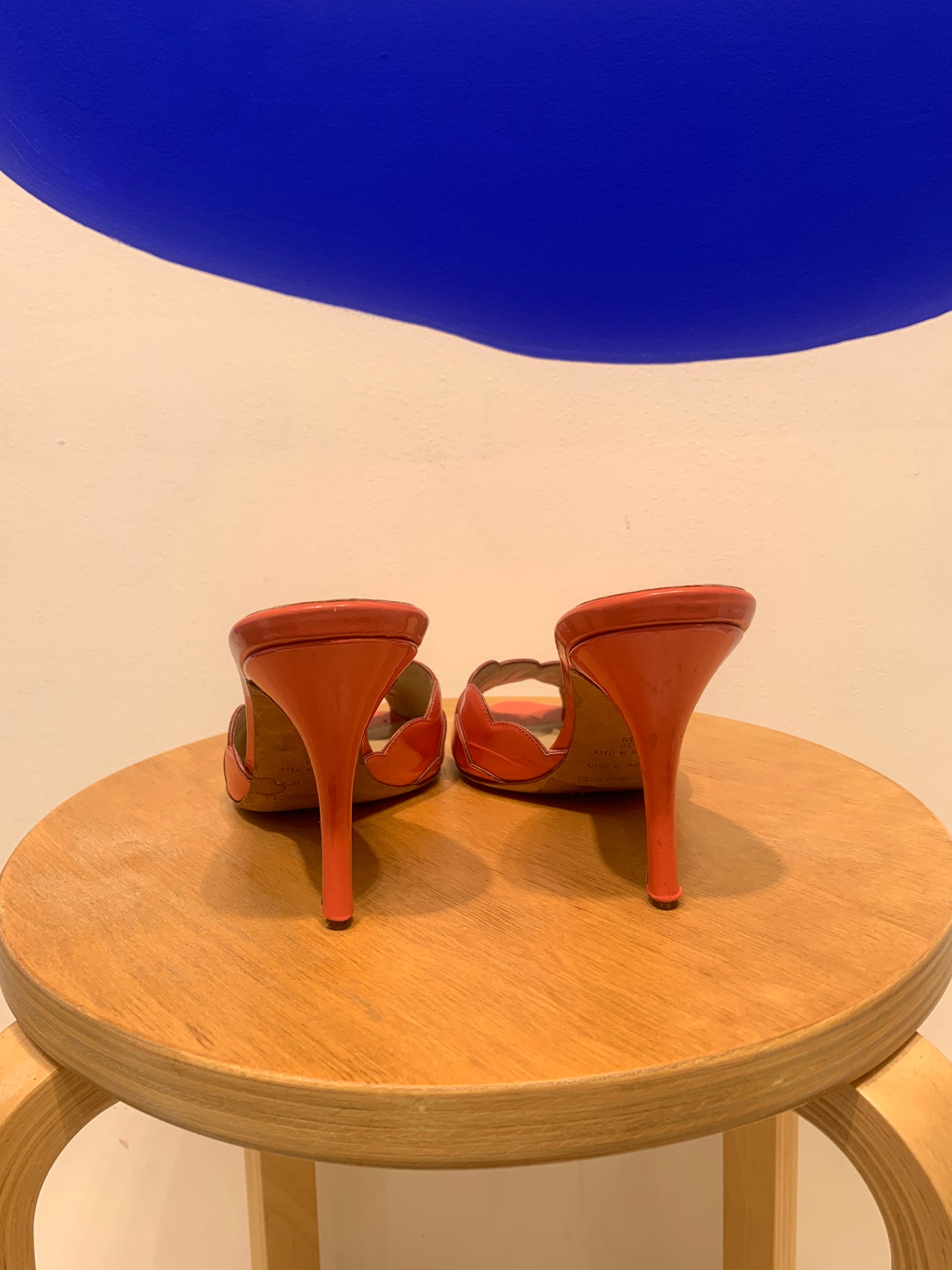 Bruno Magli - Patent leather mules