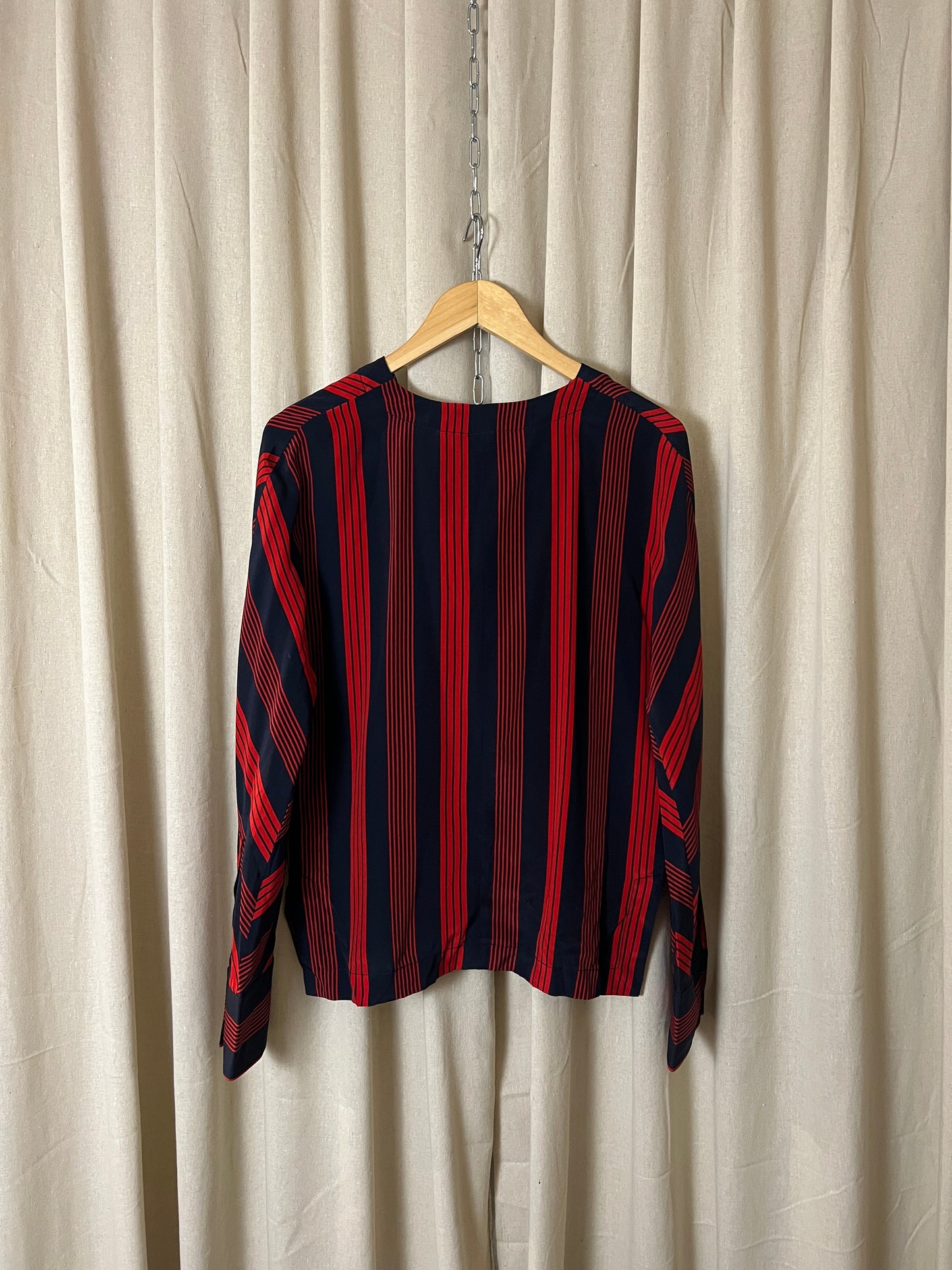 Joseph - Striped Silk Blouse