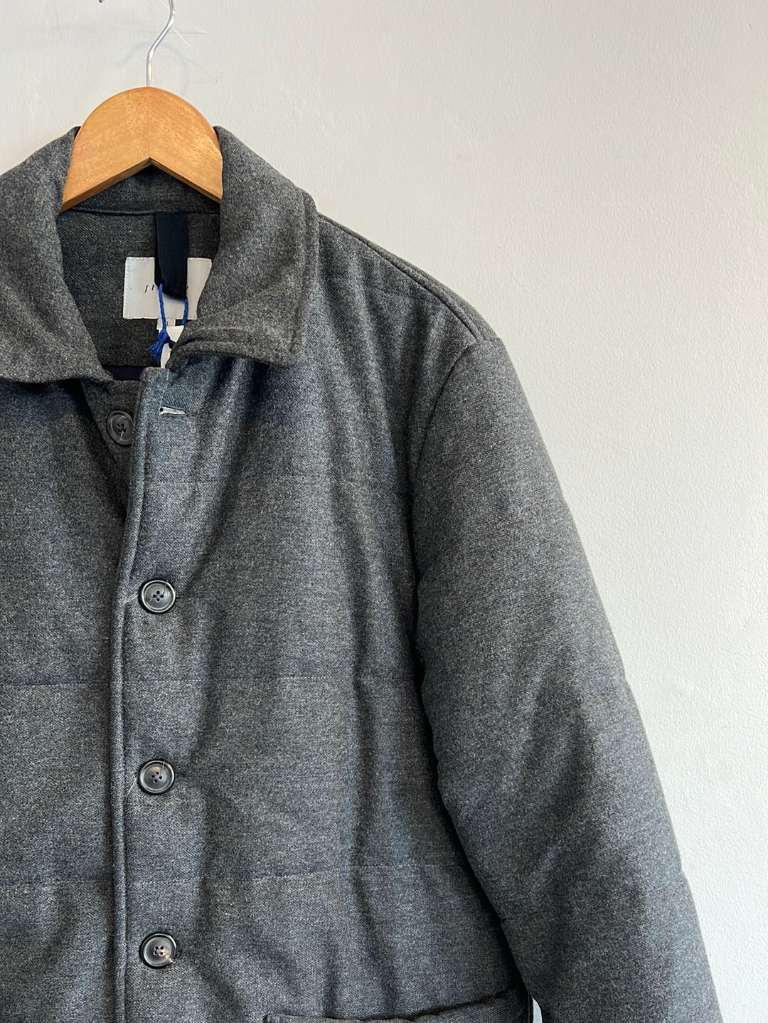 Jigsaw - Padded wool coat