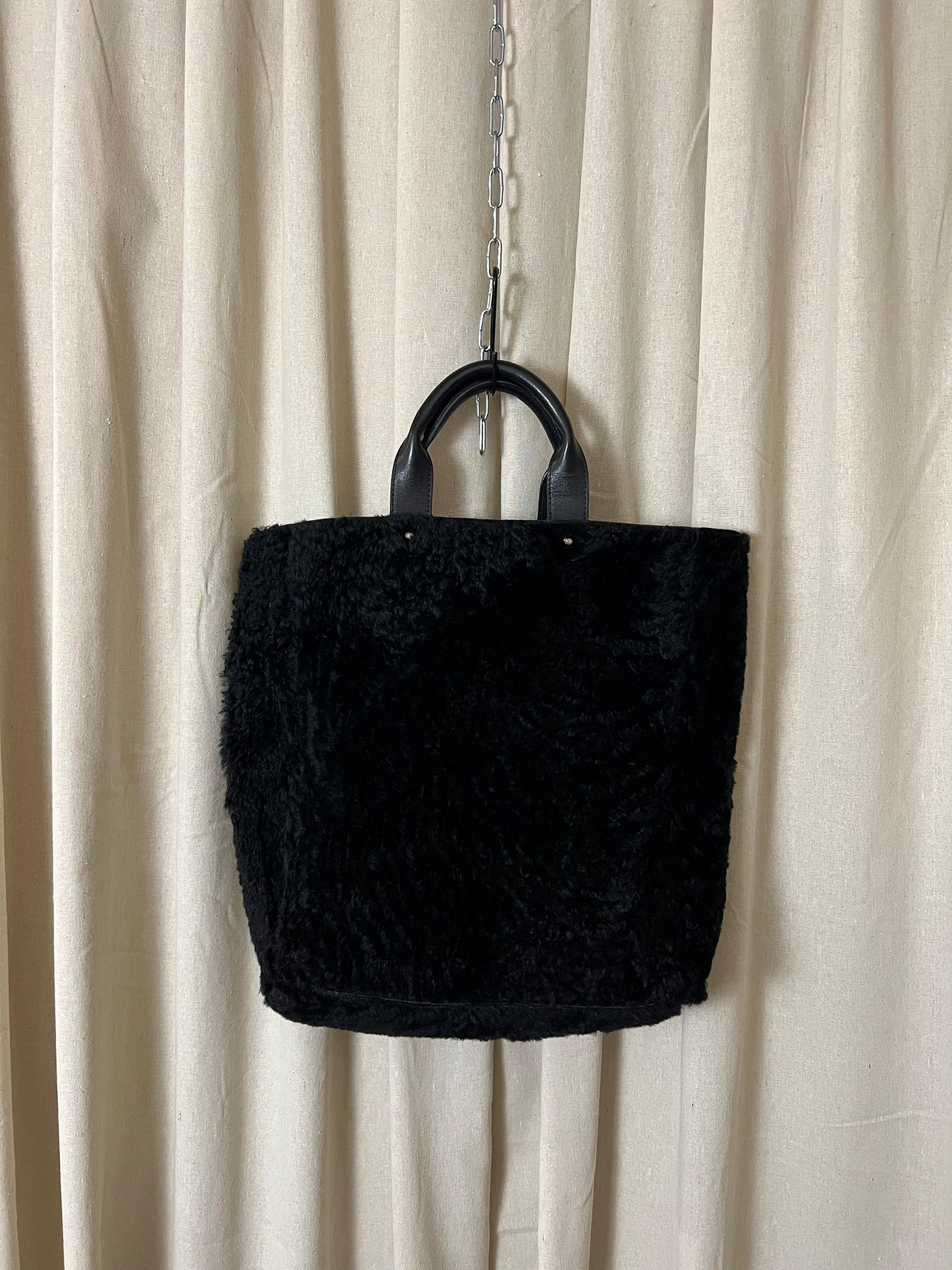 Dries Van Noten - Shearling bag