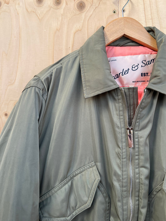 Scarlett and Sam - Cropped bomber jacket
