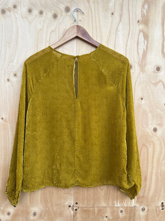 Jigsaw - Silk blend dot blouse