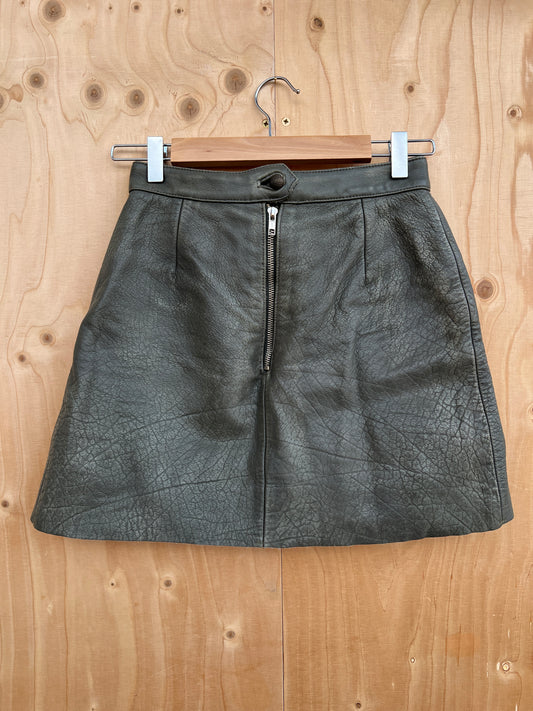 Aje - Leather skirt
