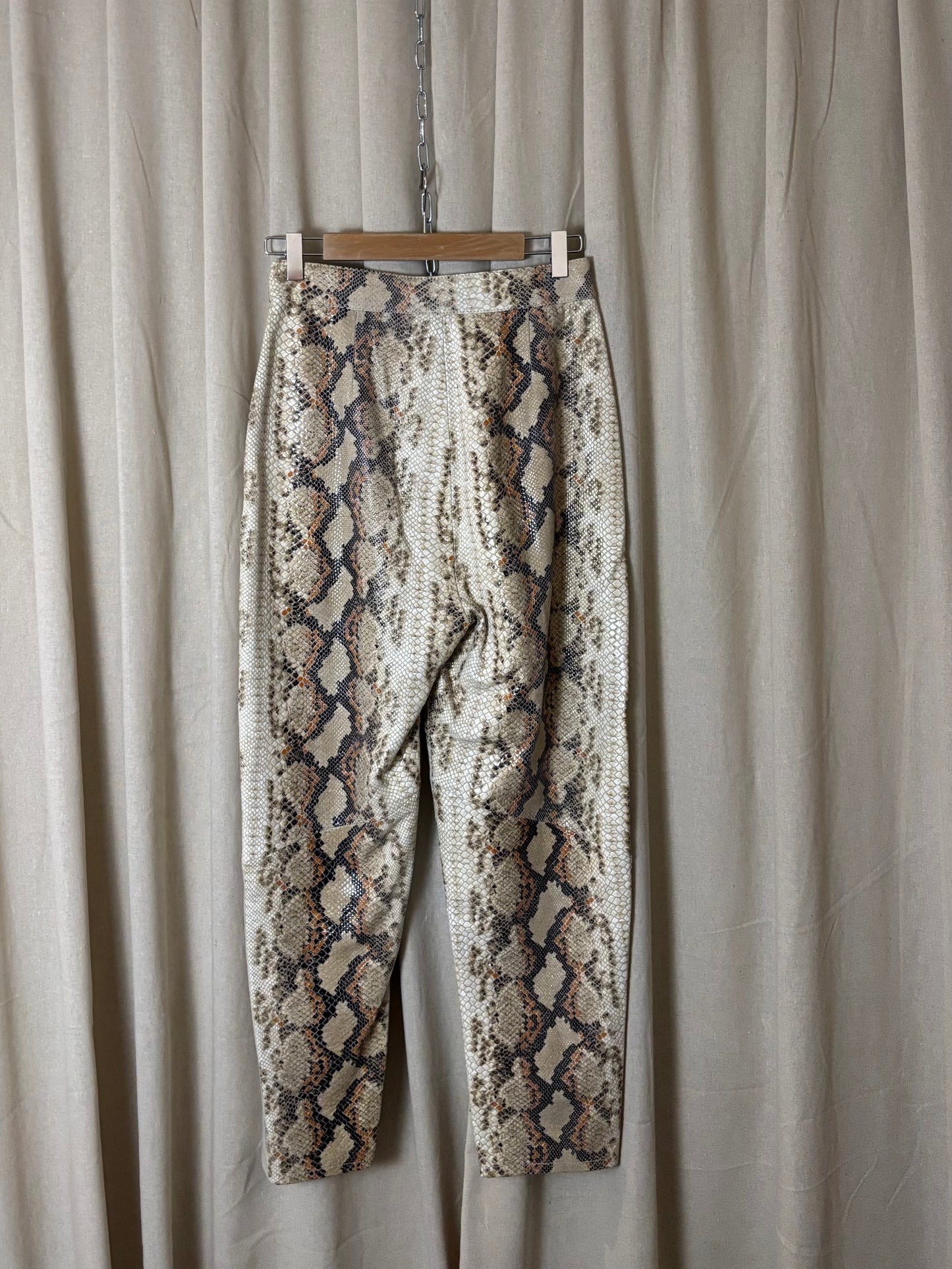 Topshop - Snake effect trousers