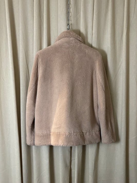 Marc Cain - Fluffy biker coat