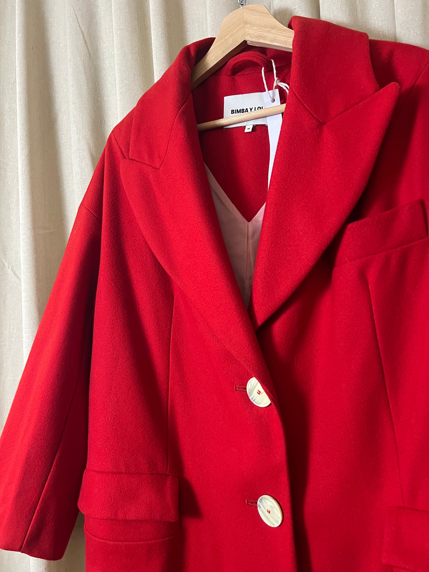 Bimba Y Lola - Button detail coat