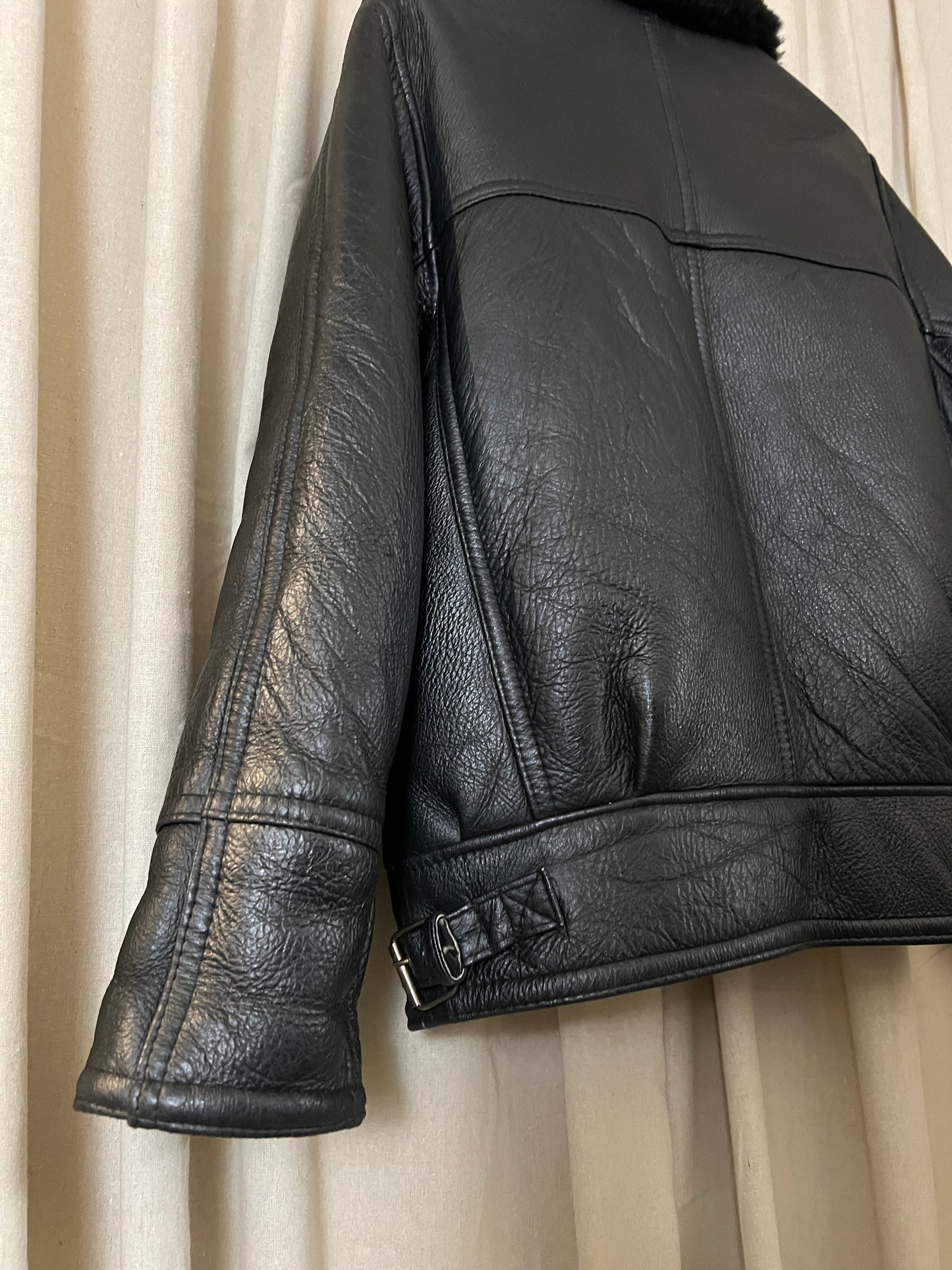 Vintage - Shearling aviator jacket