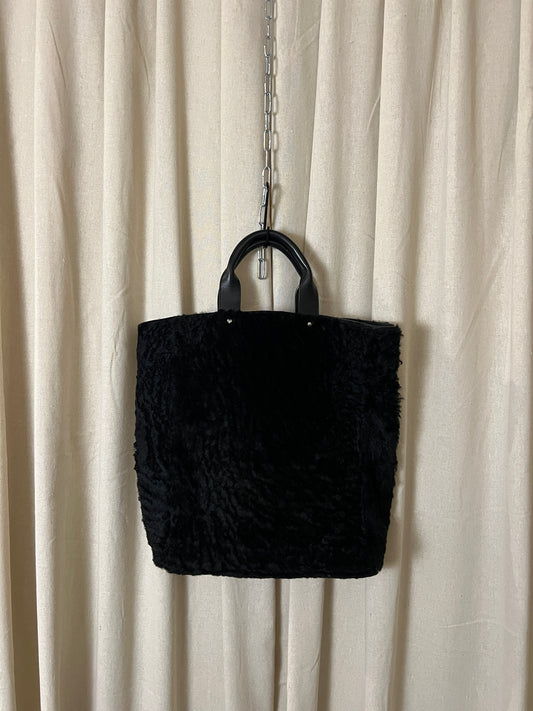Dries Van Noten - Shearling bag