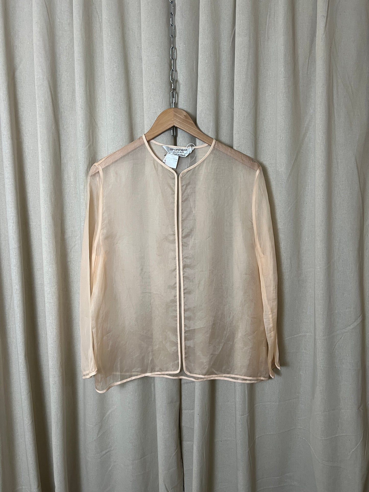 Max Mara - 100% Silk over jacket