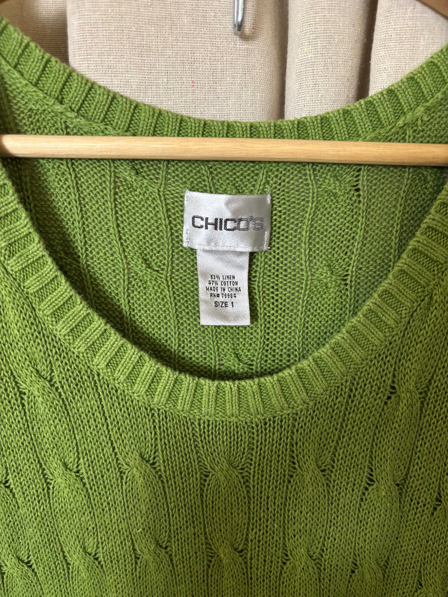 Vintage - Cableknit vest
