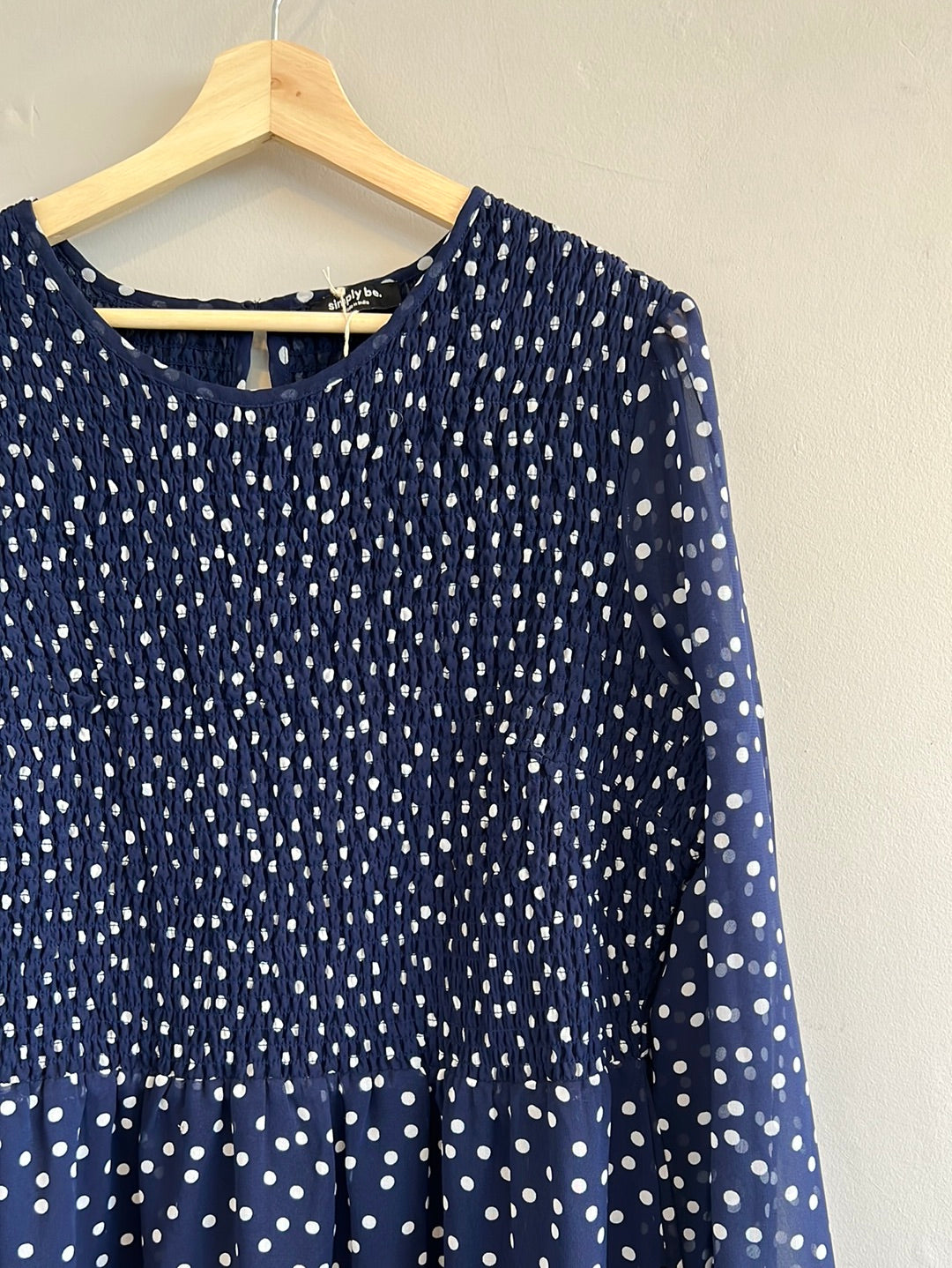 Simply Be - Polka dot dress