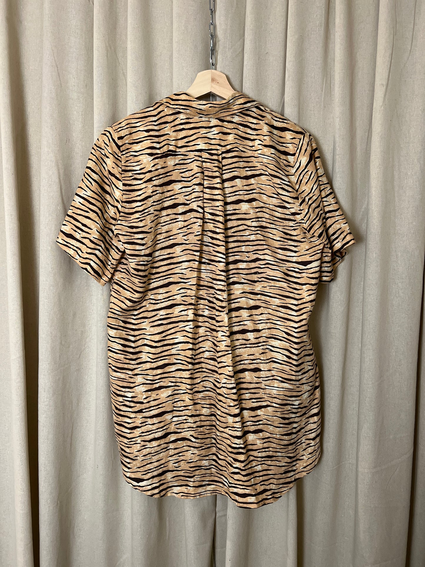 Faithful The Brand - Animal print linen shirt