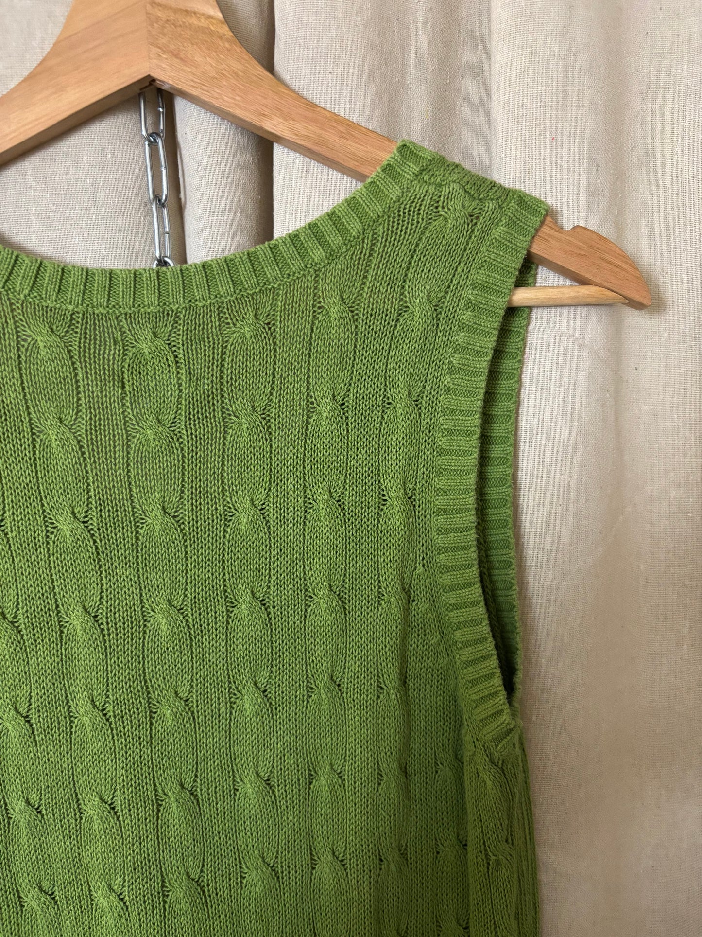 Vintage - Cableknit vest
