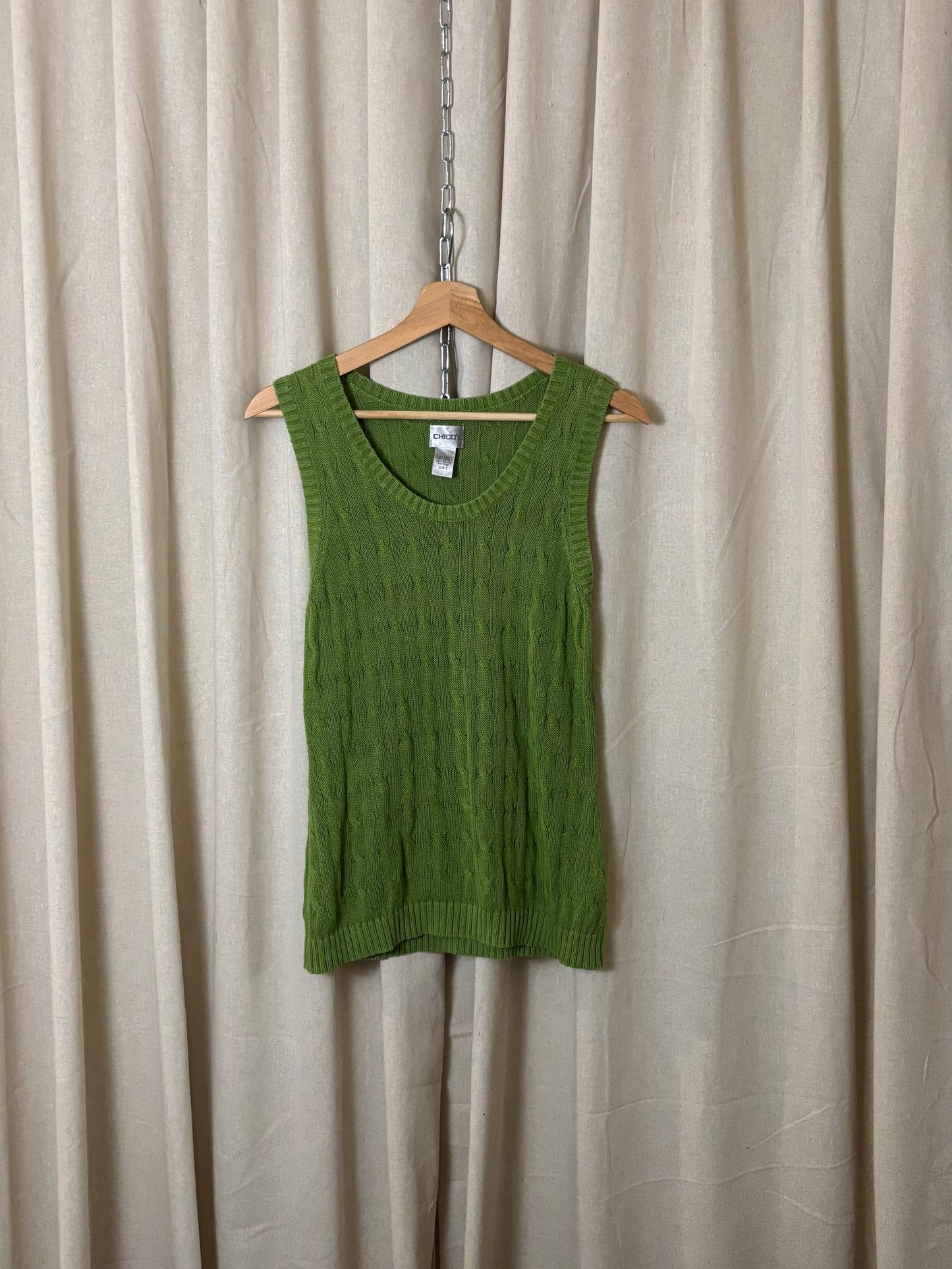 Vintage - Cableknit vest