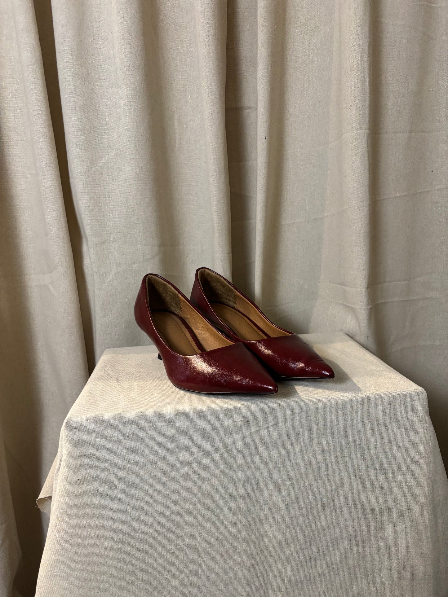 Next - Faux Leather Court Shoes
