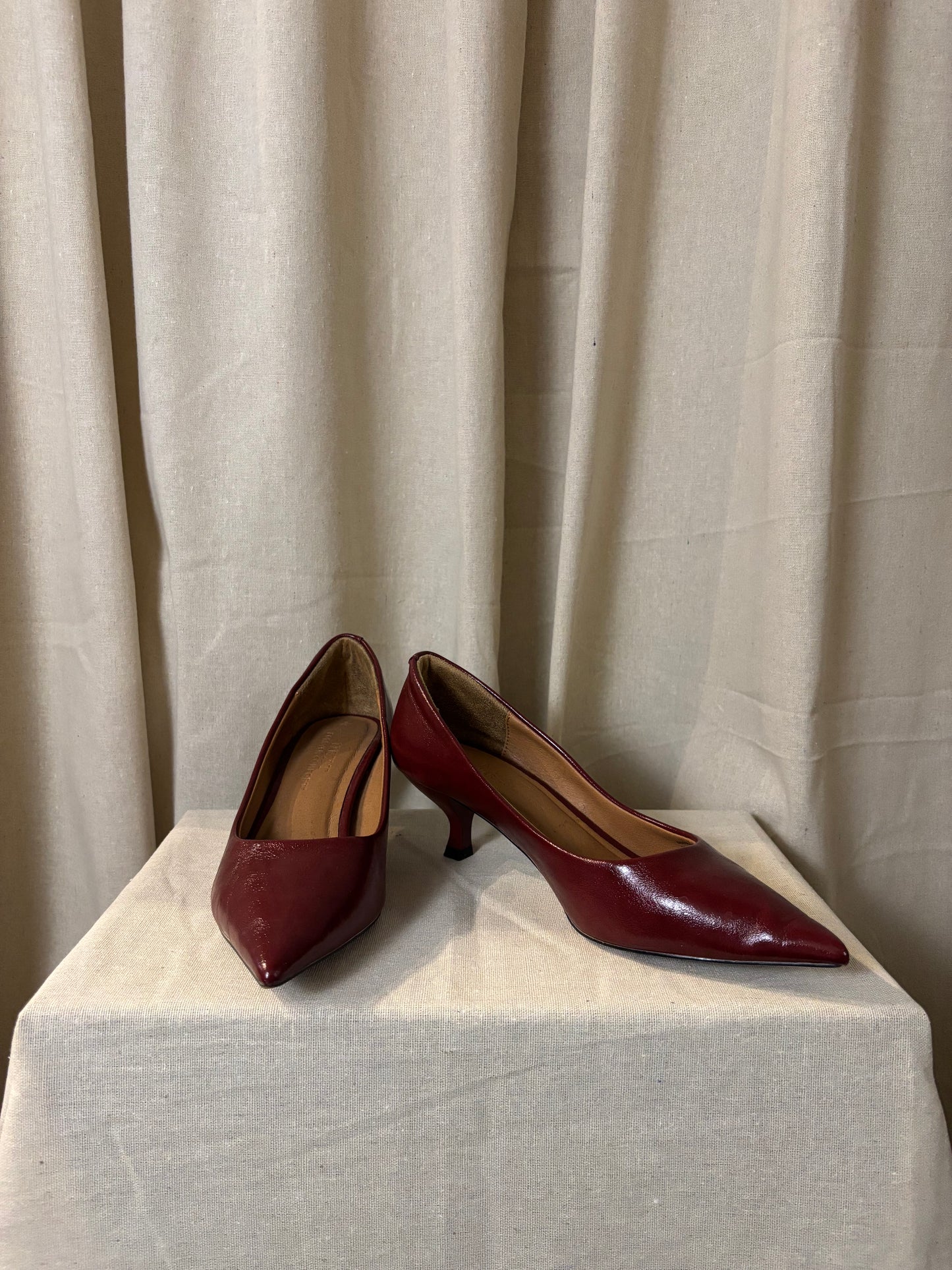 Next - Faux Leather Court Shoes