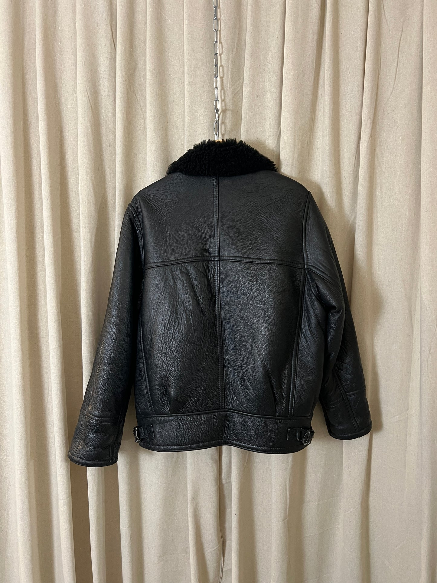 Vintage - Shearling aviator jacket