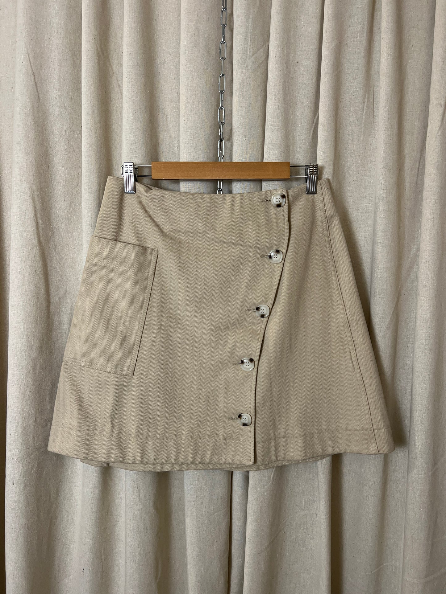 Wood Wood - Button Detail Skirt