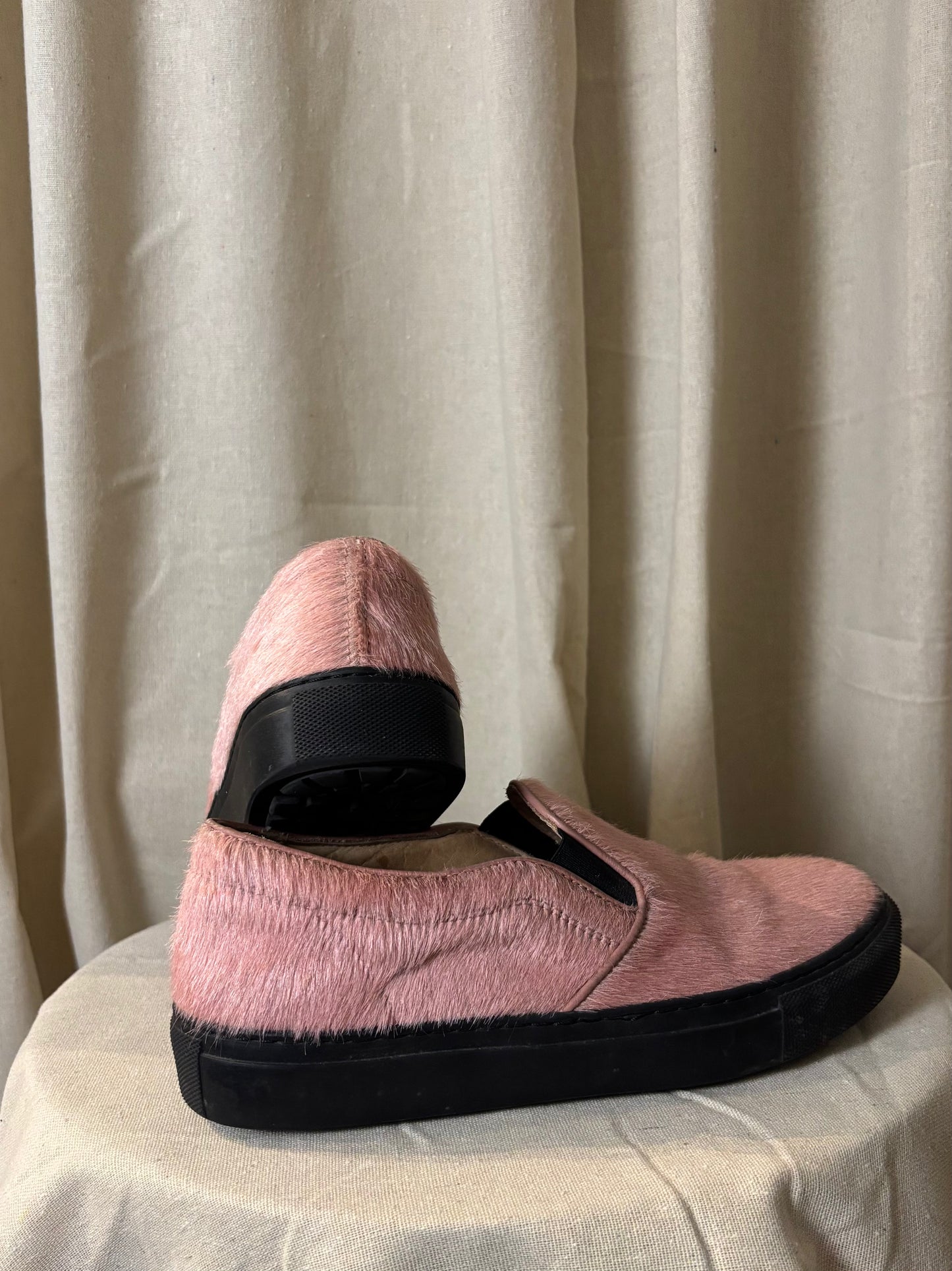 Whistles fuzzy slip ons