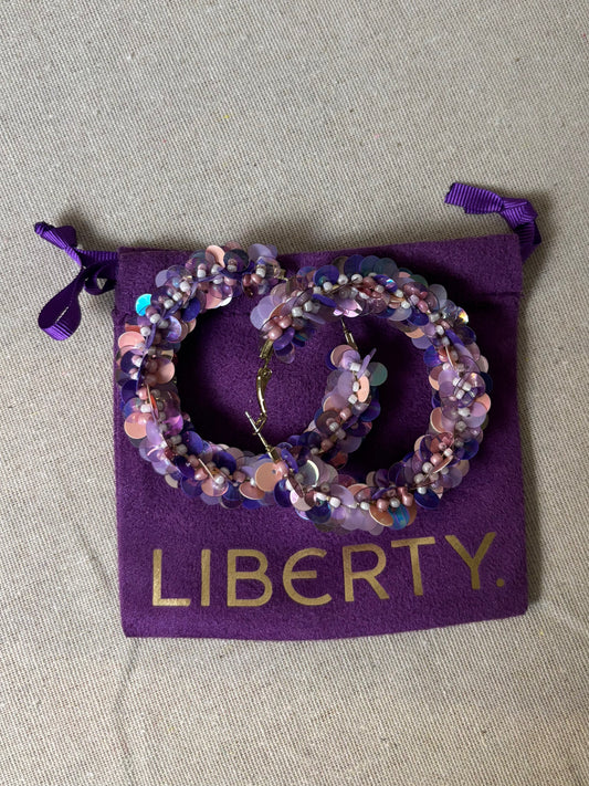 No label - Sequin Hoops