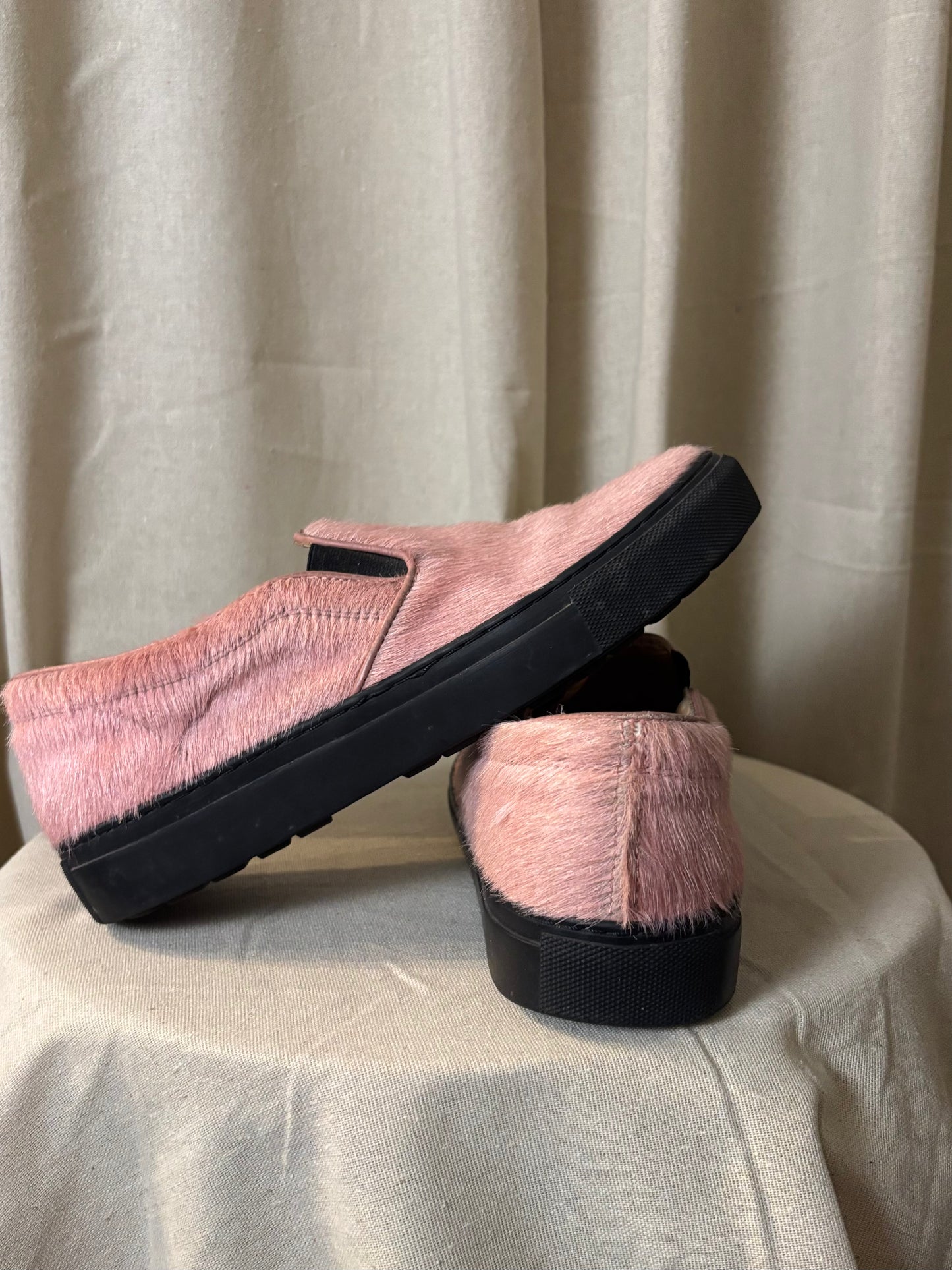 Whistles fuzzy slip ons