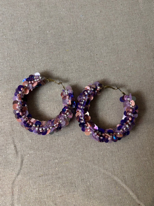 No label - Sequin Hoops