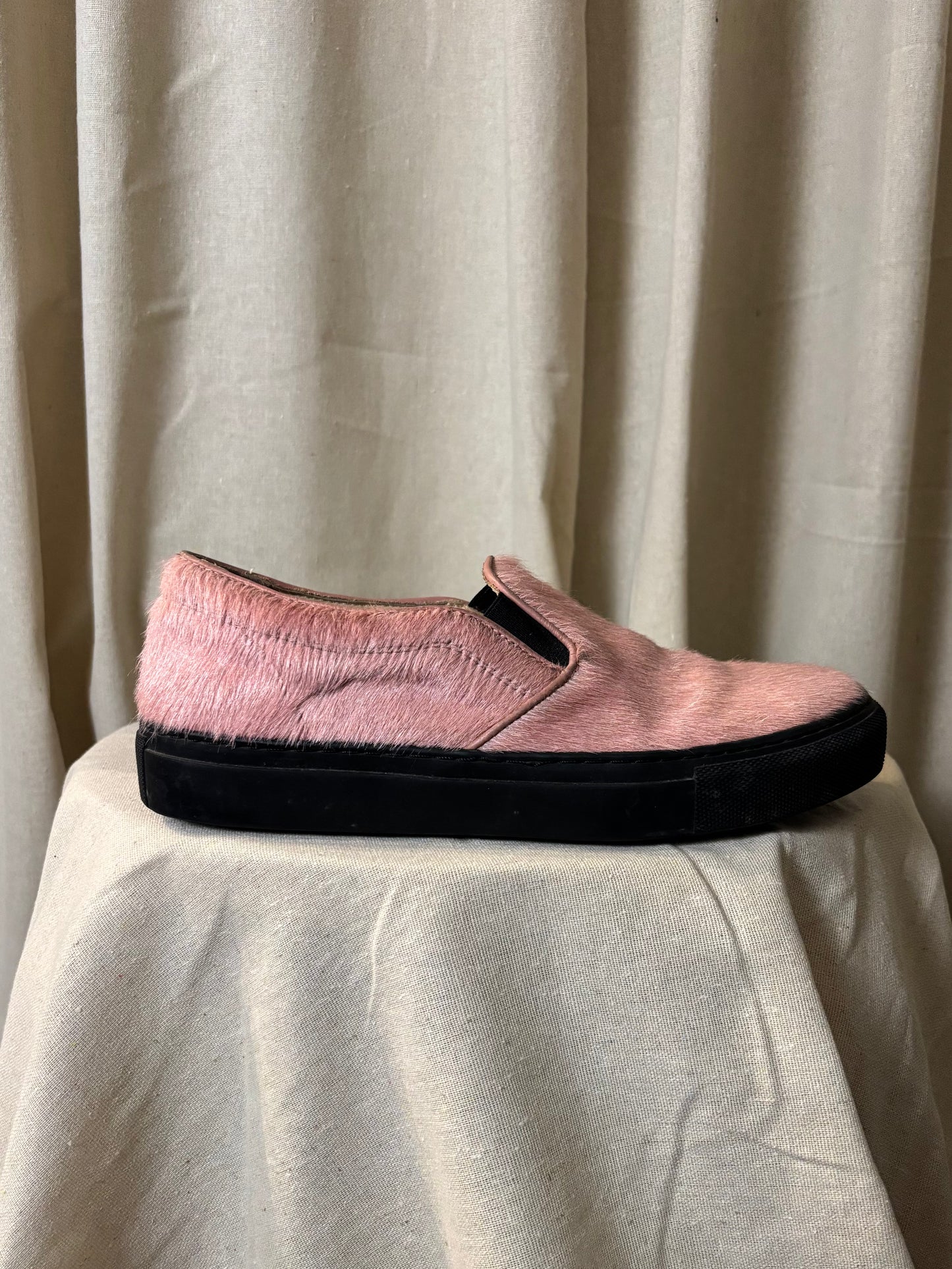 Whistles fuzzy slip ons