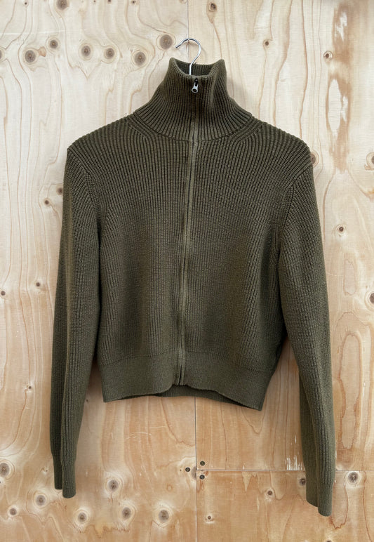 Uniqlo - Zip-down knitted jumper