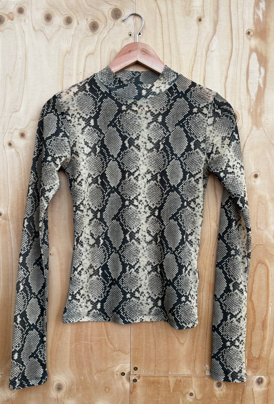 Topshop - Snake-print top