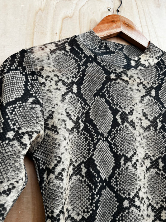 Topshop - Snake-print top