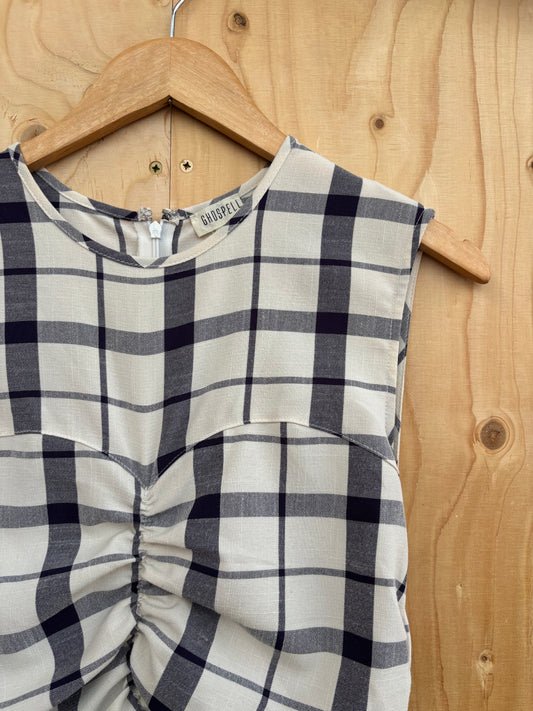 Gospel - Check asymmetric dress