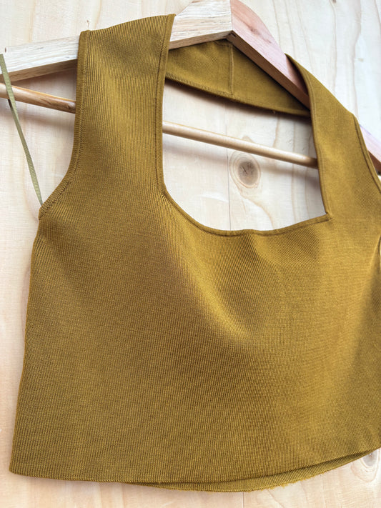 Zara - Halterneck bralette top