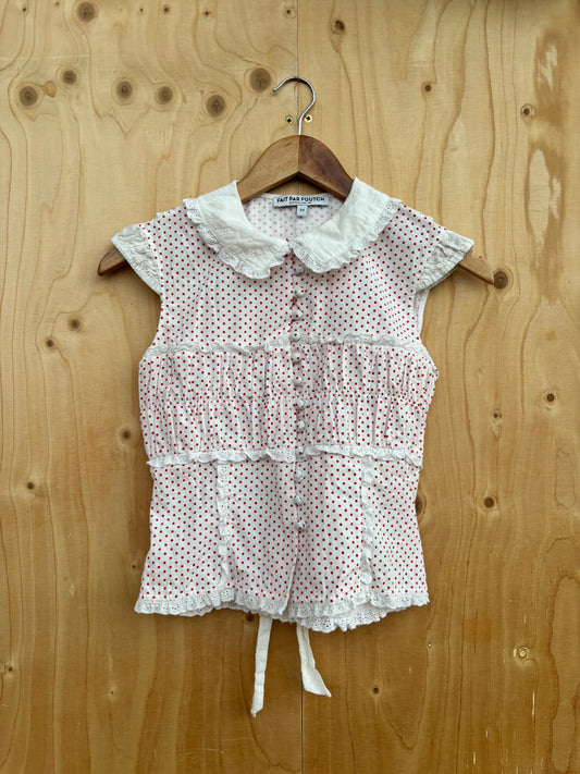Fait Par foutch - Polka-dot top