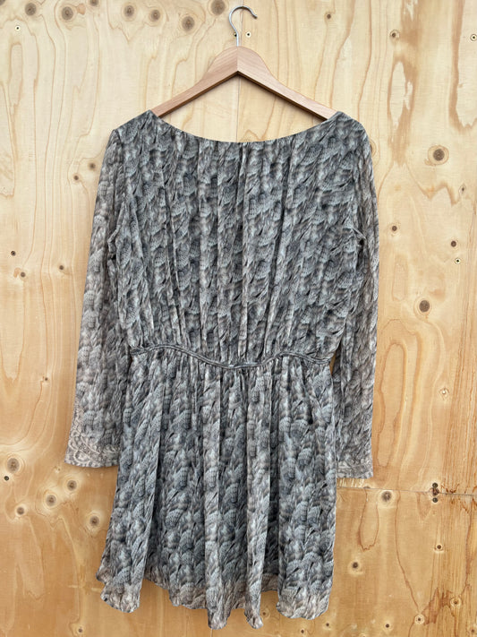 Animale - Silk smock dress