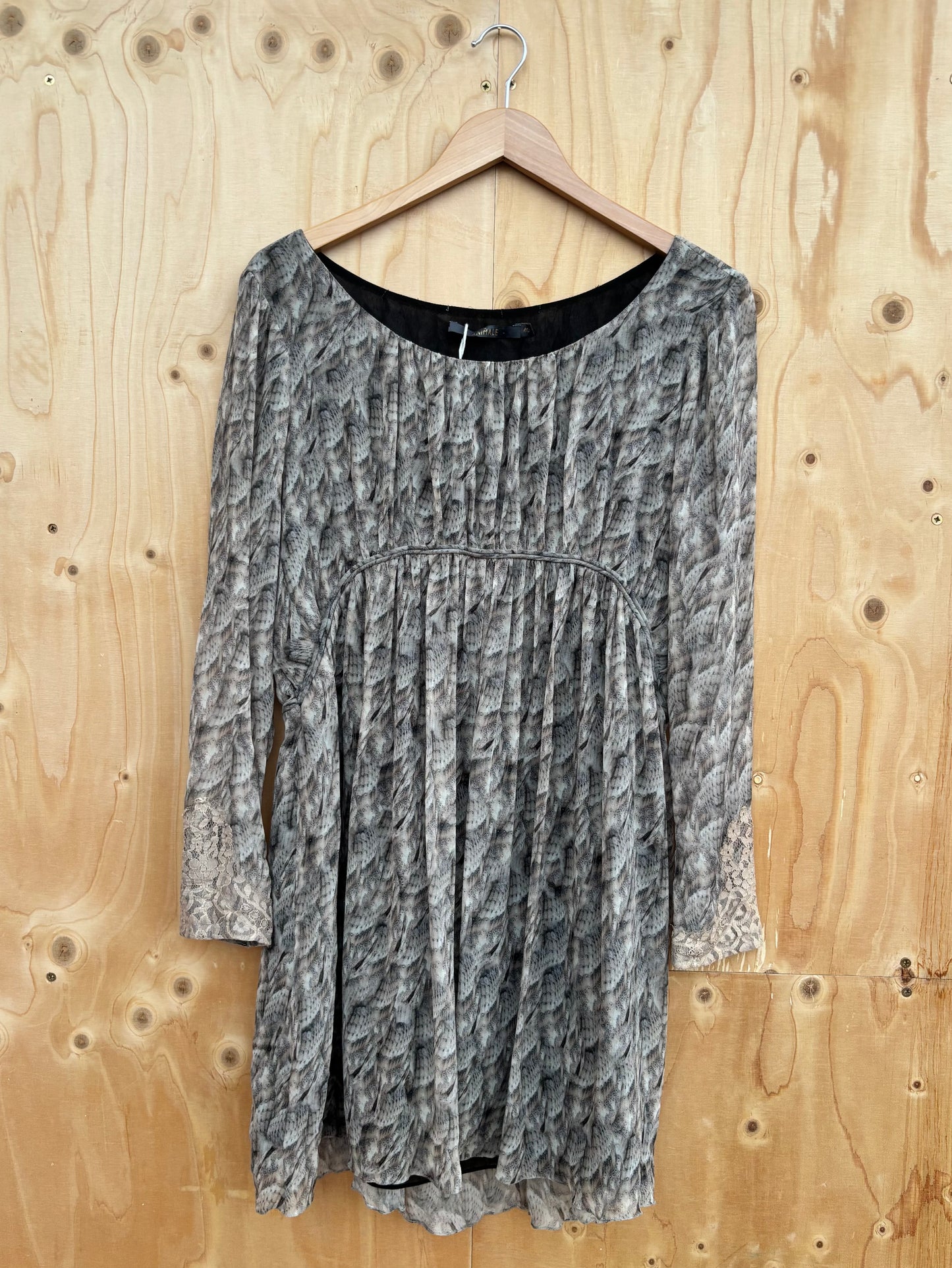 Animale - Silk smock dress