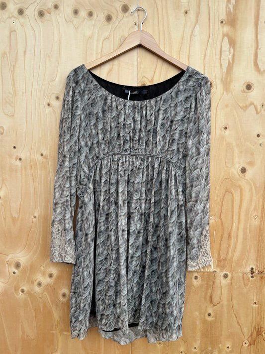 Animale - Silk smock dress