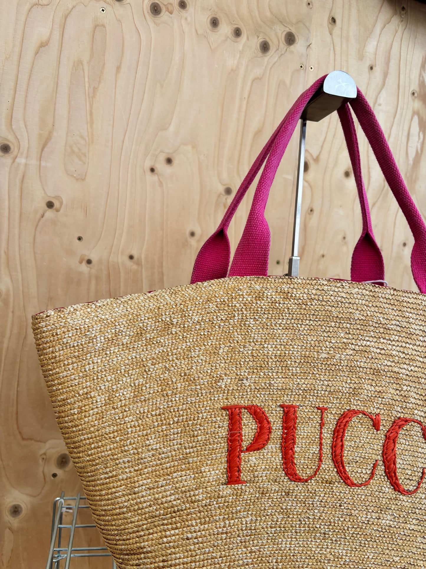 Emilio Pucci - Wicker tote bag