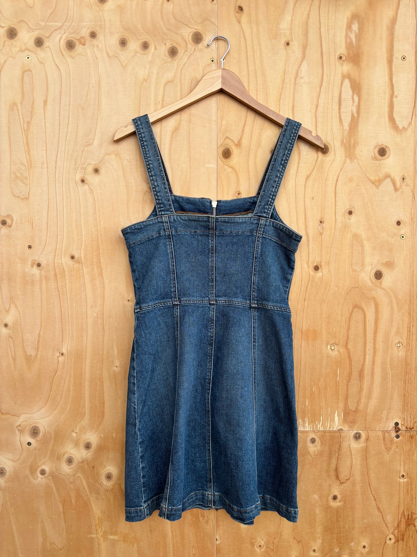 Reformation - Demin Zip Dress