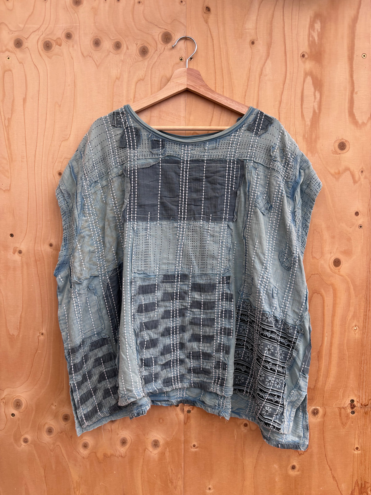 We The Free - Embroidered Pin Detail Top