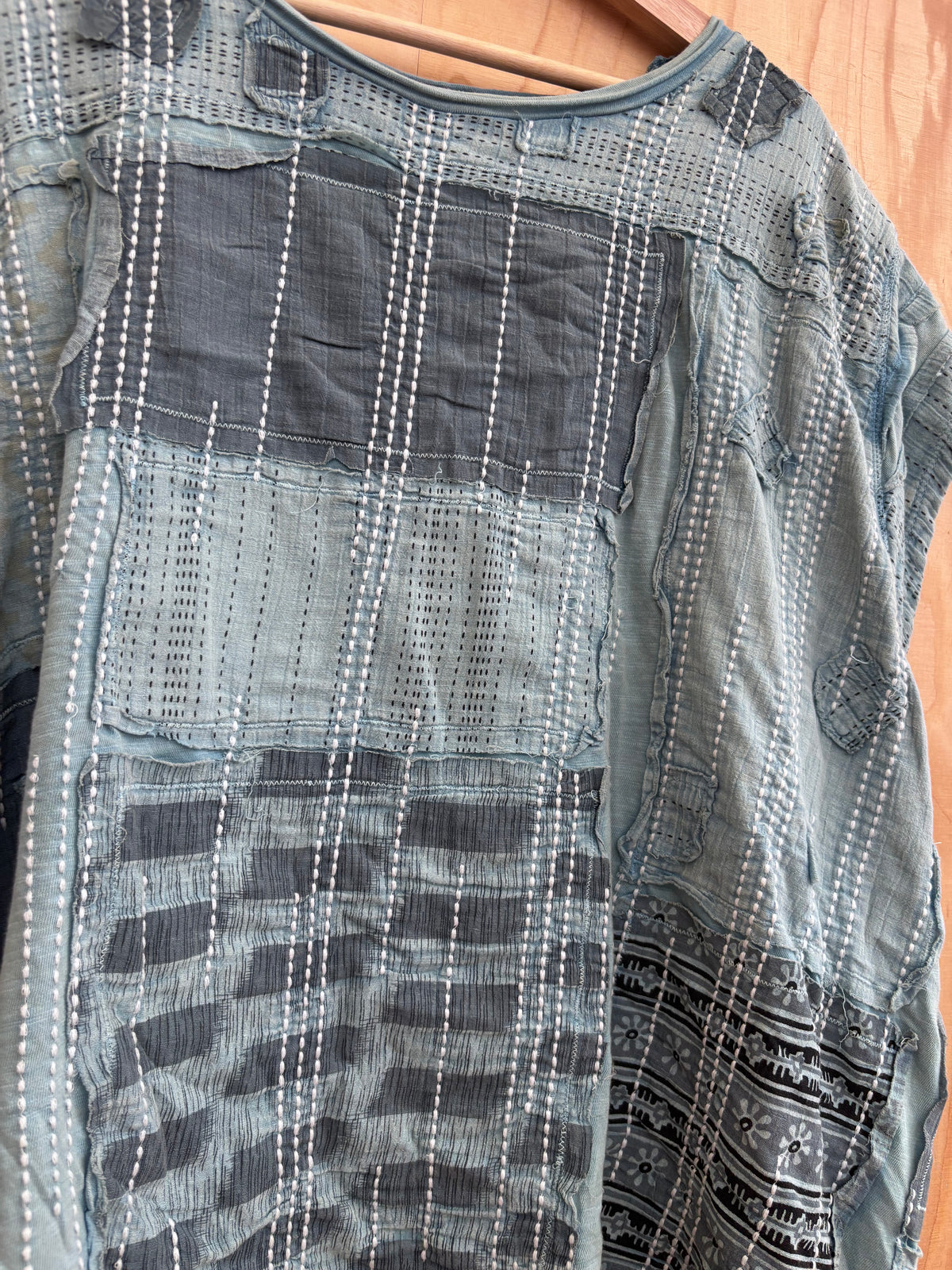 We The Free - Embroidered Pin Detail Top