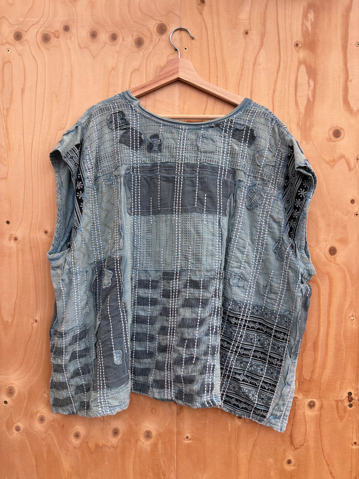 We The Free - Embroidered Pin Detail Top