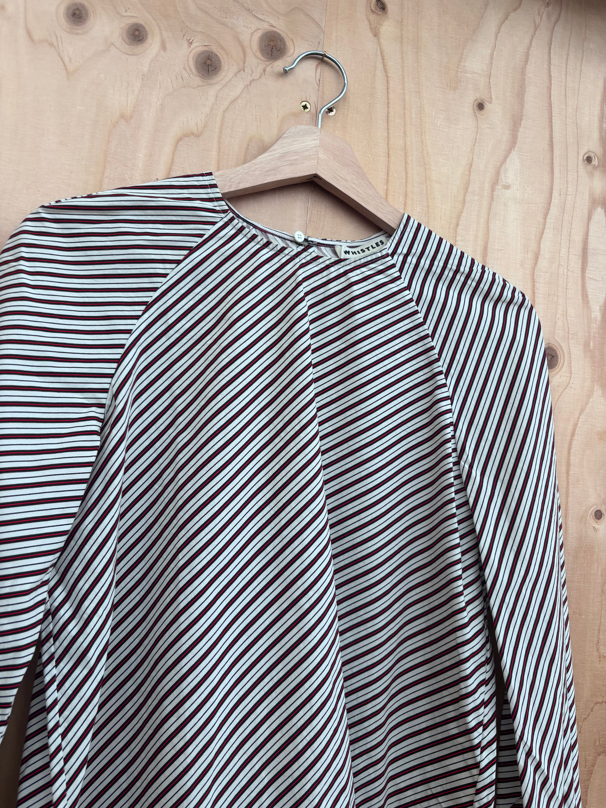 Whistles - Poplin striped top